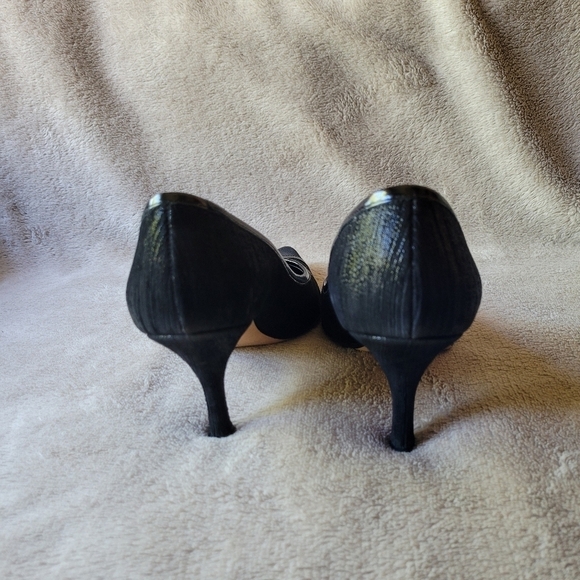 Roberto Capucci black heels size 7.5​ - Picture 6 of 11